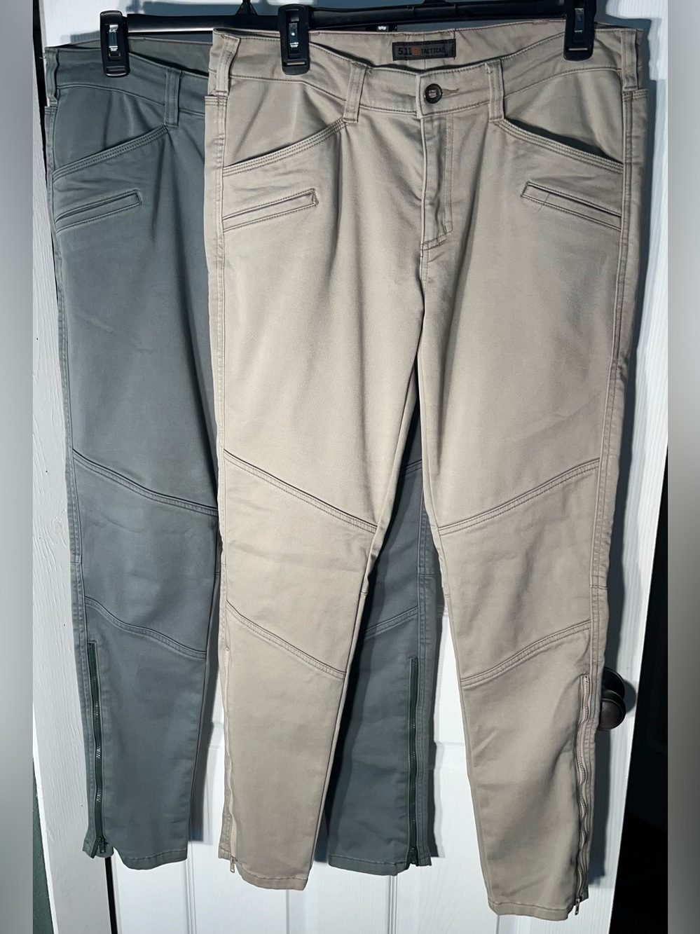 Lot of 2 Women’s 5.11 Tactical Wyldcat Pants
Khaki Slim Fit Stretch Utility
